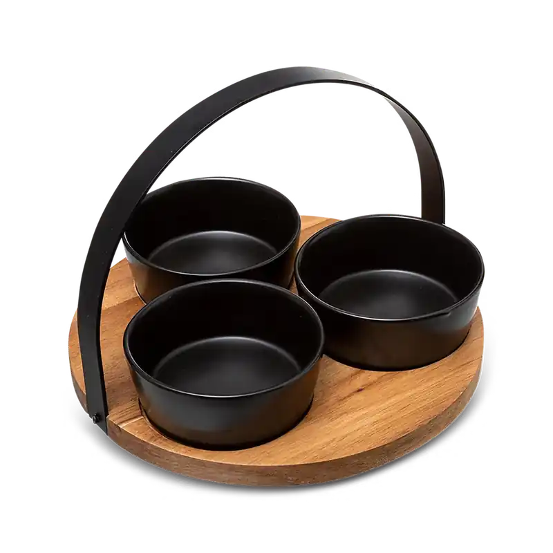 Aperoset BLACKWOOD 4-delig
