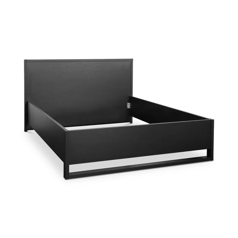 Bed WATFORD Nox Zwart 160x200