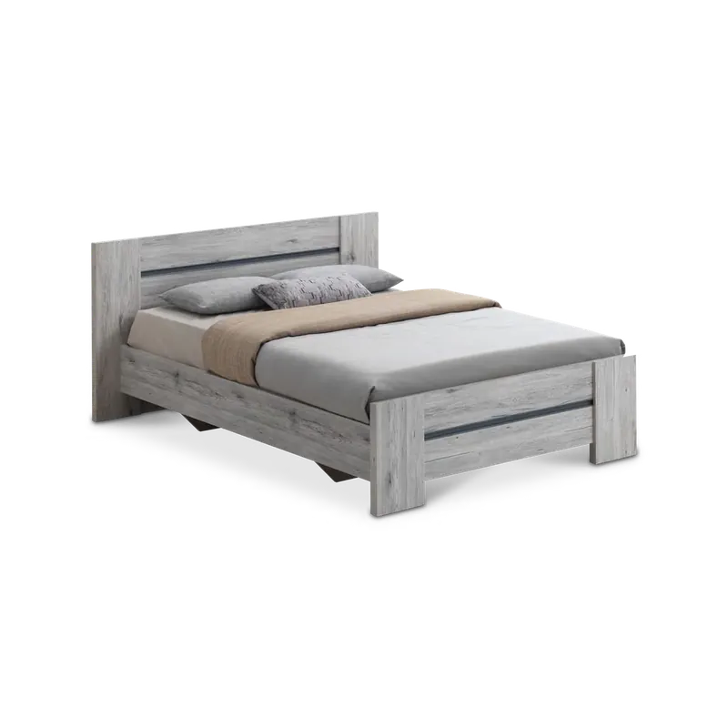 Bed 140x200 LONDEN Grijs