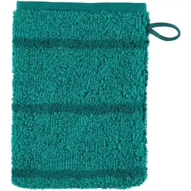 Cawö Code Stripes Washandje Groen set van 6