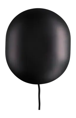 101 Copenhagen Clam Wandlamp Burned Black Wall Lamp