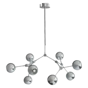 101 Copenhagen Drop Chandelier Globe Mini Kroonluchter Chrome (5 m)