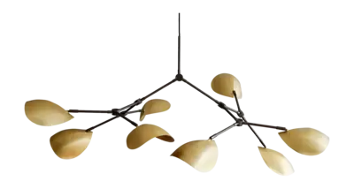 101 Copenhagen Stingray Kroonluchter Brass Chandelier (1,8 m)