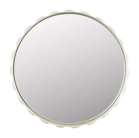 Zuiver Bubbles Wandspiegel Beige Spiegel