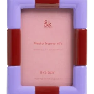 &k amsterdam Rift Rectangle Fotolijst - Lilac