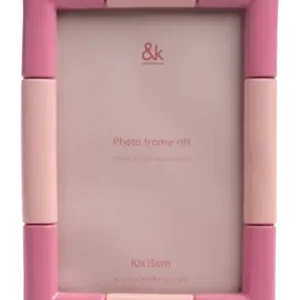 &k amsterdam Rift Rectangle Fotolijst - Candy Pink