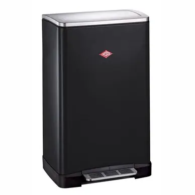 Wesco Big Double Boy Prullenbak Zwart 36L
