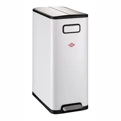 Wesco Big Double Master Prullenbak Wit