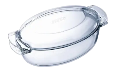 Pyrex SlowCook Ovenschaal Transparant Ovaal 2-Delig