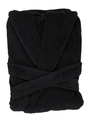 Abyss & Habidecor Alex Badjas Heren en Dames Black