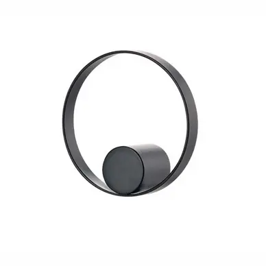 Zone Denmark Hooked On Rings Haakje Zwart 7,6 cm