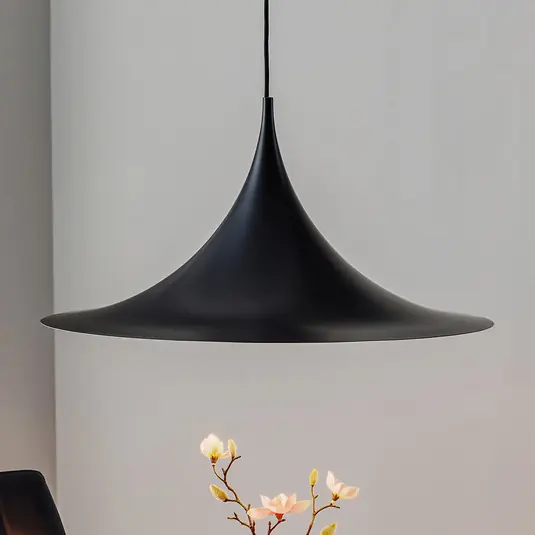 Gubi Hanglamp Semi, Ø 60 cm, zwart