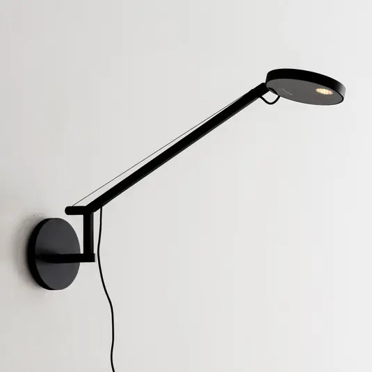 Artemide Demetra Micro wandlamp 3.000K zwart
