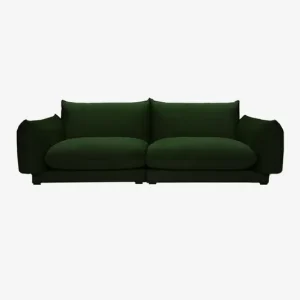 Countess 3-zits bank Salvador Dark Green