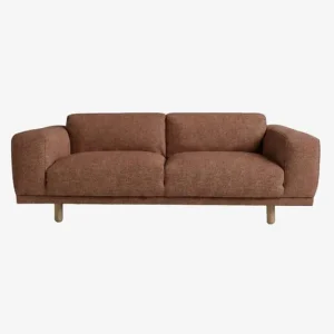 Sir 2.5-zits bank Natura 52 Donkerroze