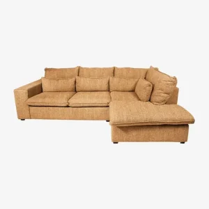 Baron bank 2.5-zits lounge rechts Be Straight Mustard